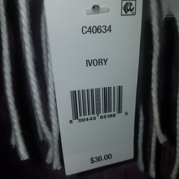 ☃️Cejon white scarf - Picture 3 of 5